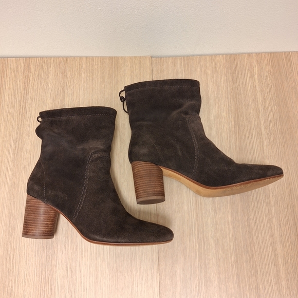 Madewell Women's Neva Foldover Boot in Suede - Picture 2 of 10